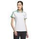 Adidas 女Polo 3ST(白/綠領)#4733