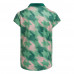 Adidas青少年短袖上衣(綠底粉綠印花)#9699