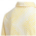 Adidas青少年短袖上衣(白底/桔紋)#3501