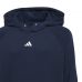 Adidas青少年長袖棉T(深藍/白3直條)#3511