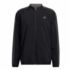 Adidas Primegreen三直線紋風衣外套(黑,白) #GU5111