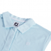 FootJoy 女白條紋無袖POLO衫(藍)#27672