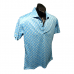 Mizuno E2TA短袖Polo衫(藍印花)#00319