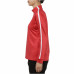 Mizuno女立領套頭長袖印花衫(紅)#73264