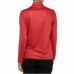 Mizuno女立領套頭長袖印花衫(紅)#73264