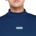 Mizuno涼感短袖高領衫(深藍)#01415