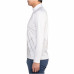 Mizuno半開襟長袖衫(白/下擺銀印花)#50101