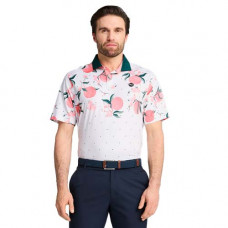 Puma Mattr印花Polo衫(白底/桃果)#63057601