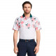 Puma Mattr印花Polo衫(白底/桃果)#63057601