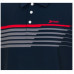 Srixon Polo衫(白/胸口印紅.藍橫紋)#220381
