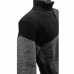 Srixon針織半襟立領上衣(黑/灰)#0622
