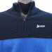 Srixon針織半襟立領上衣(藍)#0682 