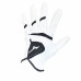 Mizuno 透氣羊皮3D手套(白/黑)#5MAML01001