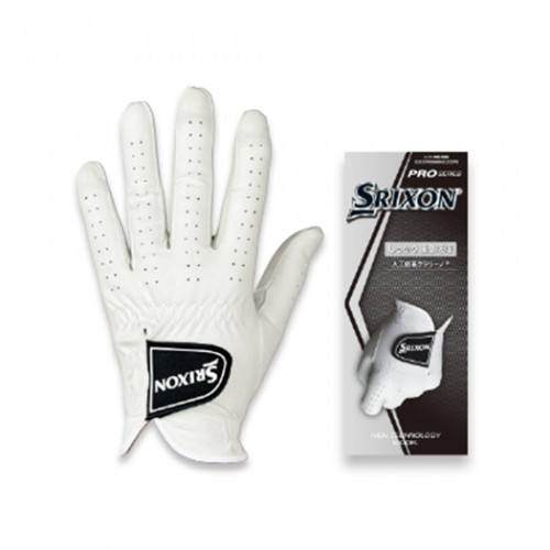 Srixon G-S029選手厚形柔軟手套(白)#0291