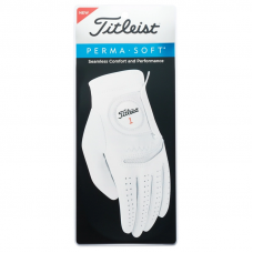 Titleist Perma-Soft Asian 頂級羊皮手套(白)#TTPS21