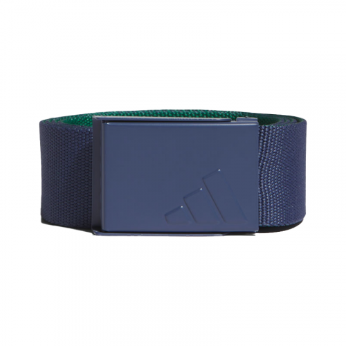 Adidas時尚休閒腰帶(深藍.綠)#0318