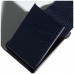 Adidas雙面帆布腰帶(金屬黑頭/深藍.灰)#4418