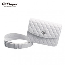 GoPlayer女Golf腰包皮帶(白)#80041