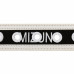 Mizuno時尚雙面皮帶(黑.白邊/卡)#21101