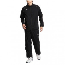 Mizuno 透氣雨衣套裝(黑) #52MG1A0109