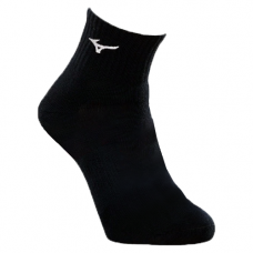 Mizuno 厚底運動短襪(黑)#48092
