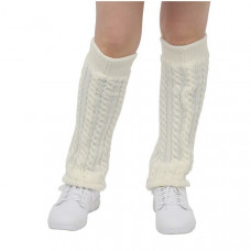 Mizuno專利發熱針織保暖腿套(米白)#71001