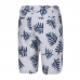 FootJoy 男棕櫚樹印花高性能短褲(白,藍灰)#96618