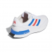 Adidas S2G SL LEATHER 軟釘男鞋(白/藍.紅)#0300 