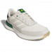 Adidas SL真皮軟釘鞋(白.卡/綠)#8522