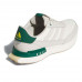 Adidas SL真皮軟釘鞋(白.卡/綠)#8522