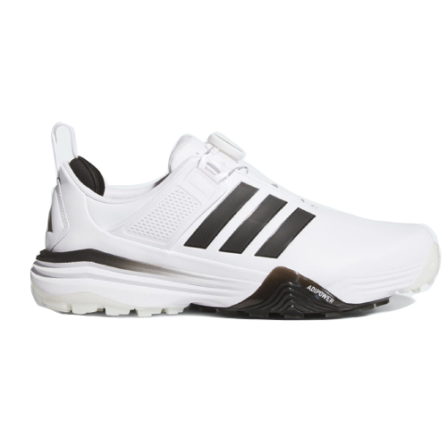 Adidas ADIPOWER 26 BOA 男軟釘鞋(白/黑)#4138