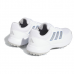 Adidas W 3.0女釘鞋(白/銀藍3斜線)#1198