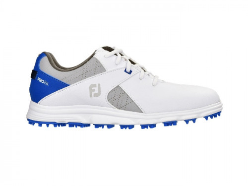 Footjoy Pro/SL 輕量童鞋(灰/藍/白，無釘)#45029