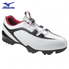Mizuno Texi-zoido EEEE Golf 男鞋(白/黑,有釘) #51GQ157001