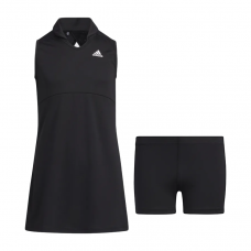 Adidas女童連身無袖洋裝(黑)#HA8014