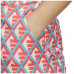 Adidas短裙(白底桔藍菱格)#9767